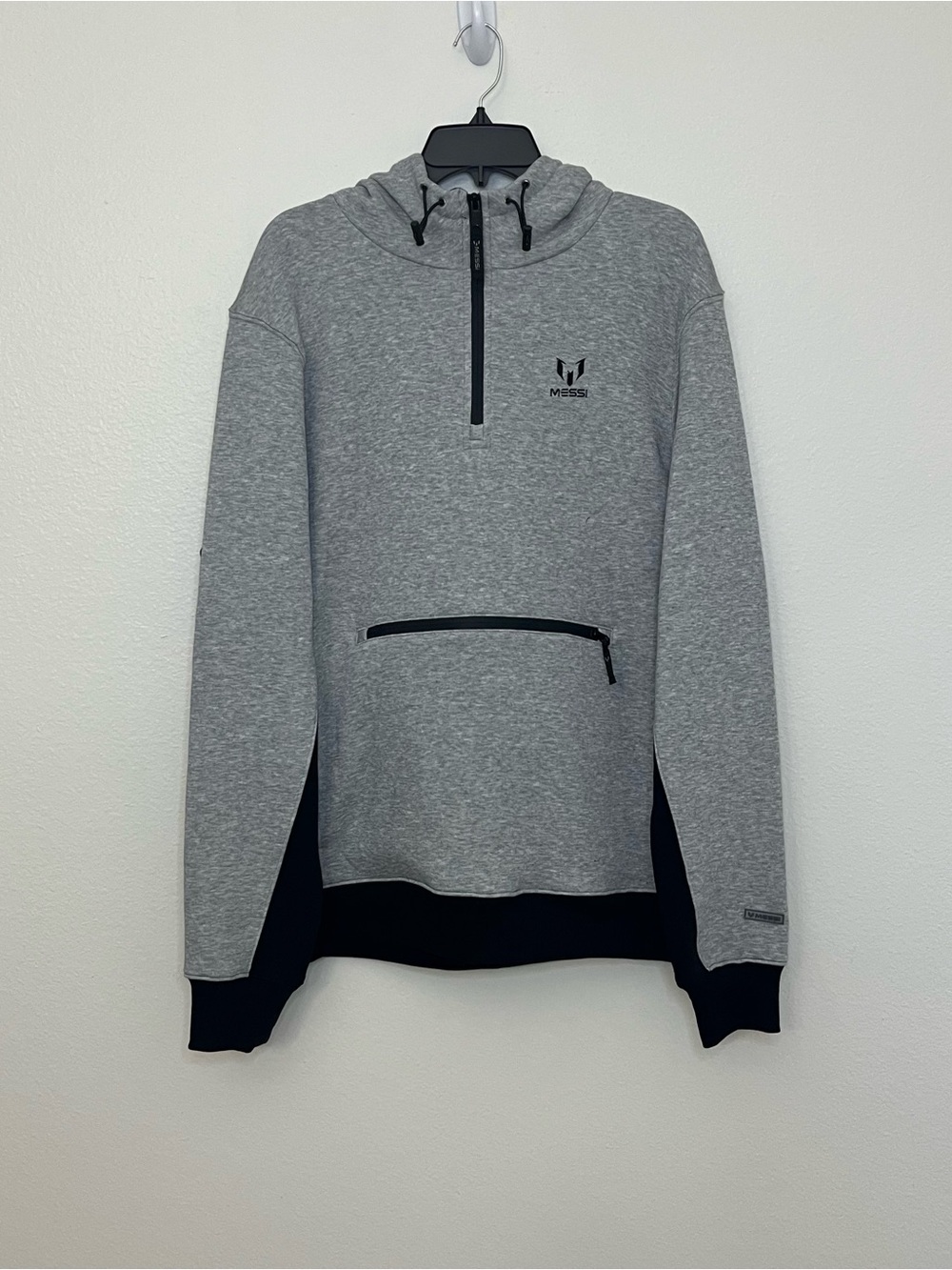 Messi Collection men's long sleeve fleece active hoodie